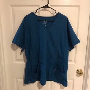 NRG by Barco Stretch Nurse Scrub Top Size 3XL NWOT
